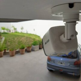 Instalación de cámaras de seguridad en cocheras Boedo